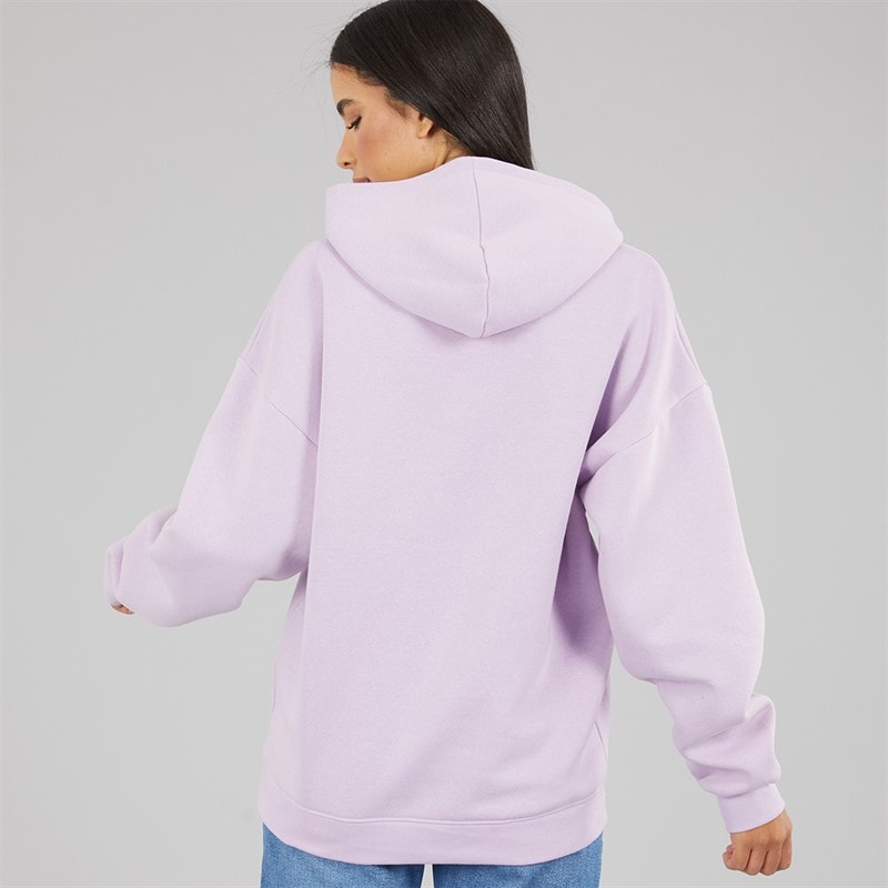 Board Angels Womens Oversized Overhead Hoodie Lilac - Image 2