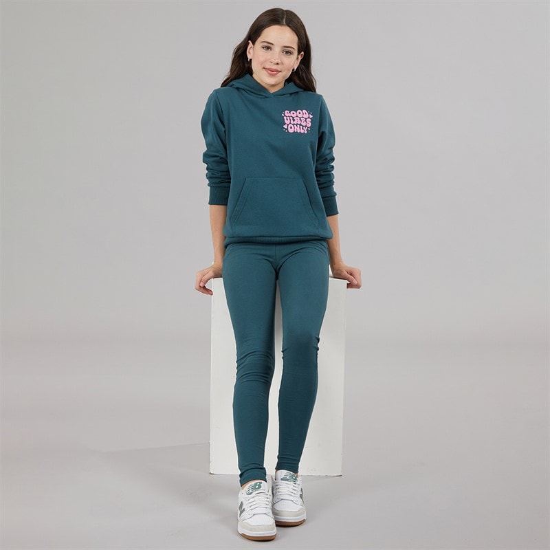 Board Angels Girls Hoodie And Leggings Set Nostalgia Rose - Image 4