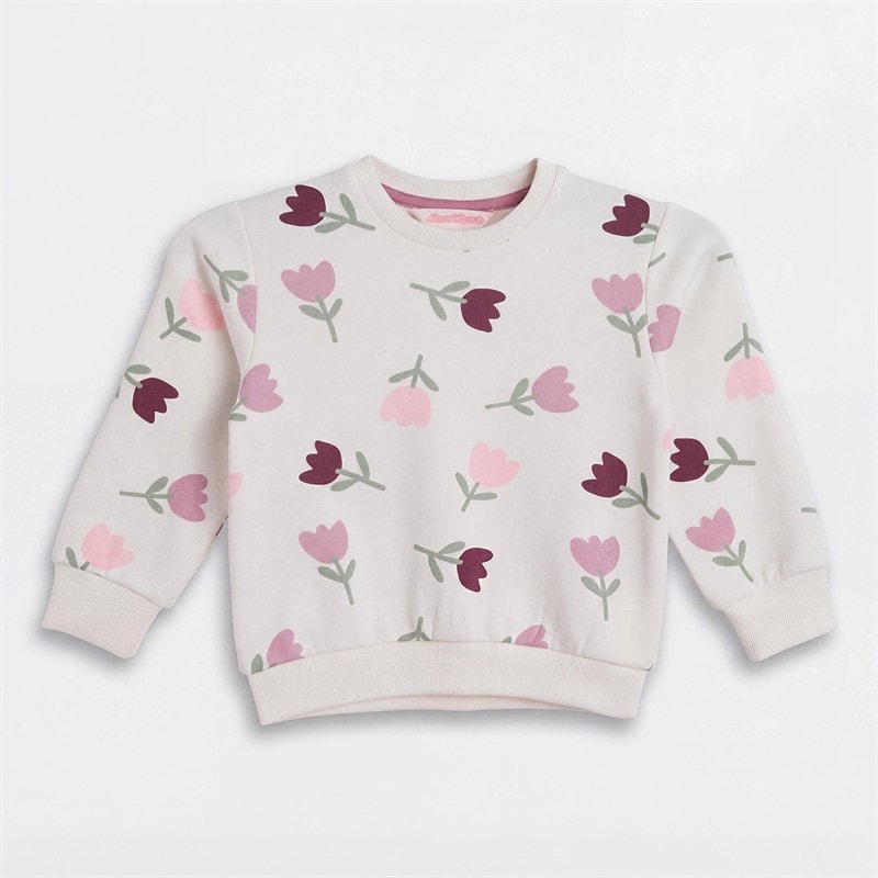 Board Angels Infant Girls Sweatshirt And Leggings Set Pink/Burg - Image 2