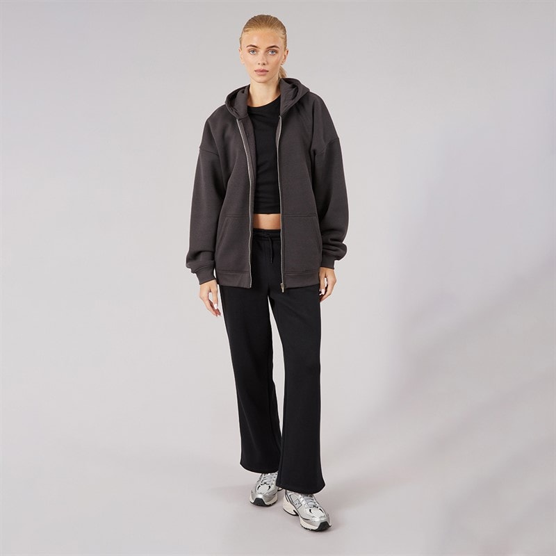 Board Angels Womens Oversized Zip-Through Hoodie Magnet - Image 4