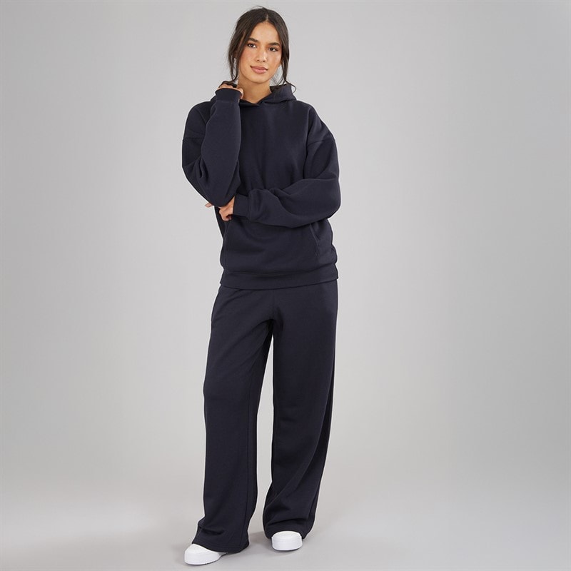 Board Angels Womens Oversized Overhead Hoodie Navy - Image 3