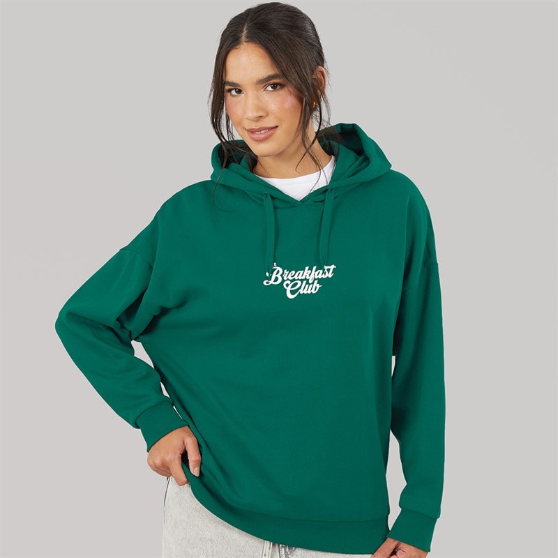 Board Angels Womens Coffee And Cake Hoodie Evergreen - Image 2