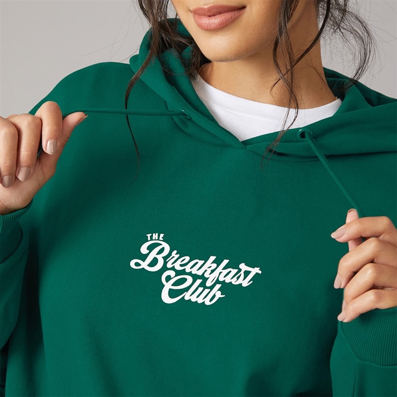 Board Angels Womens Coffee And Cake Hoodie Evergreen - Image 5