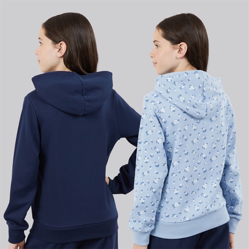 Board Angels Girls Two Pack Hoodies Cashmere Blue/Dress Blues - Image 2