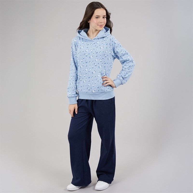 Board Angels Girls Wide Leg Joggers Dress Blues - Image 3