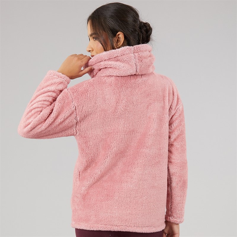 Board Angels Womens Frosted Wellsoft Snuggle Top Rose Pink - Image 3
