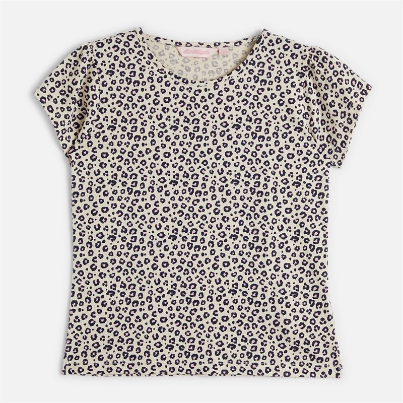 Board Angels Girls Three Pack T-Shirts Plain/Aop/Chest Print - Image 4
