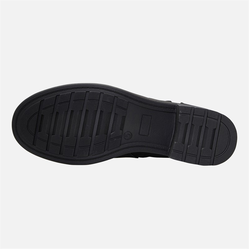 Board Angels Womens Monteux Buckled Ankle Boots Black - Image 3