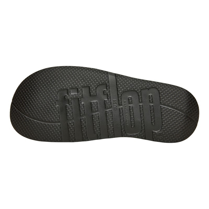 FitFlop Womens Iqushion Sliders All Black - Image 3