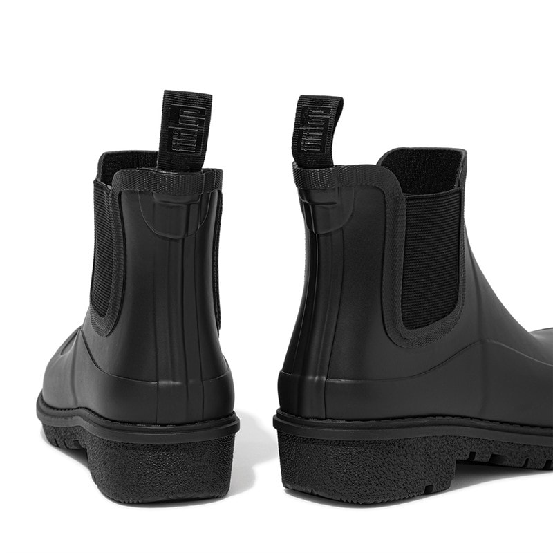 FitFlop Womens Wonderwelly Chelsea Boots All Black - Image 3