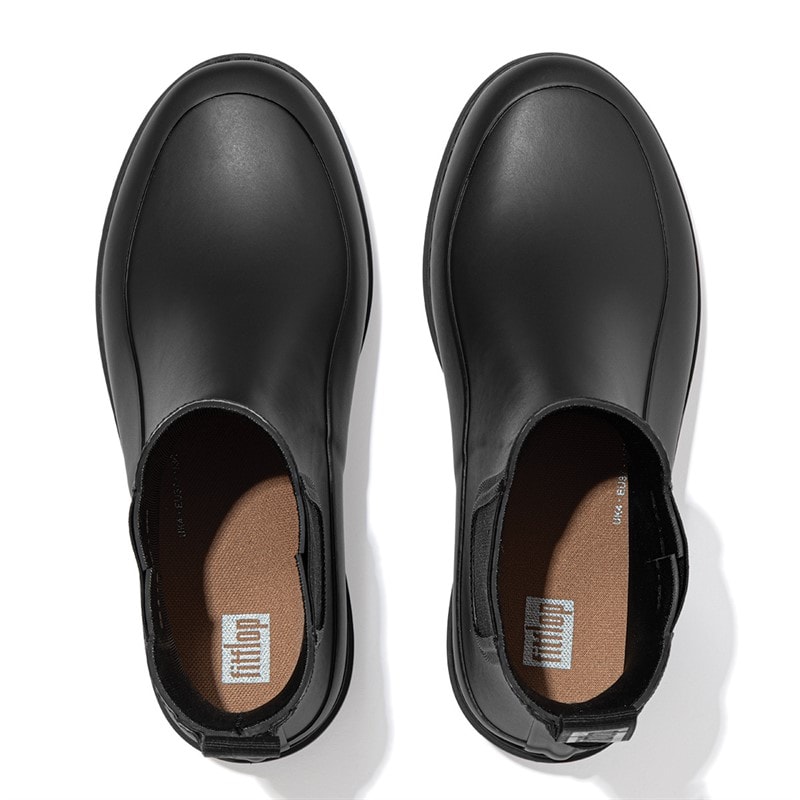 FitFlop Womens Wonderwelly Chelsea Boots All Black - Image 5