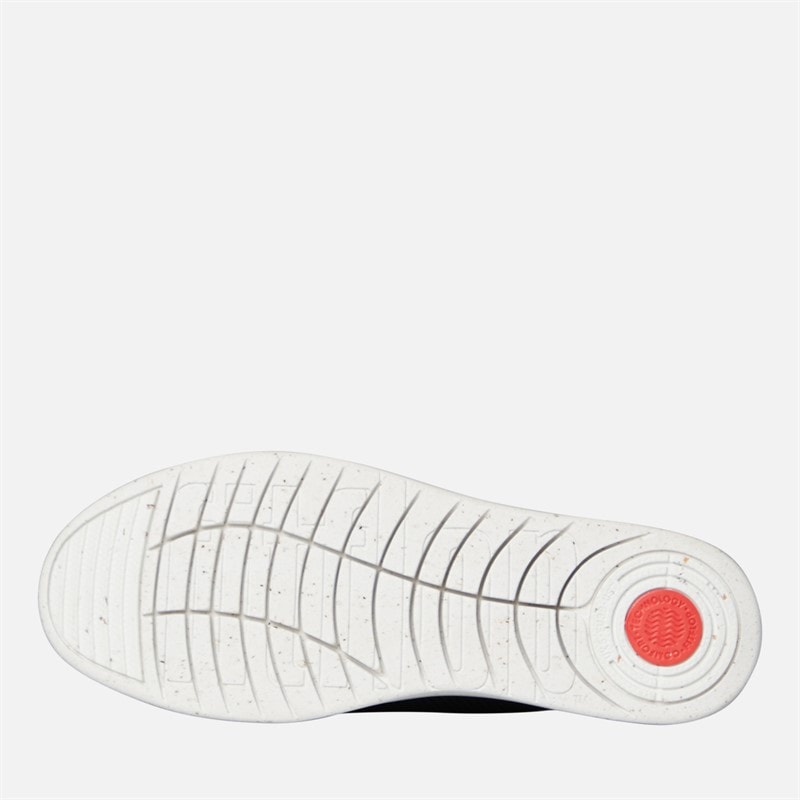 FitFlop Womens Rally E01 Multi-Knit Trainers Black - Image 2