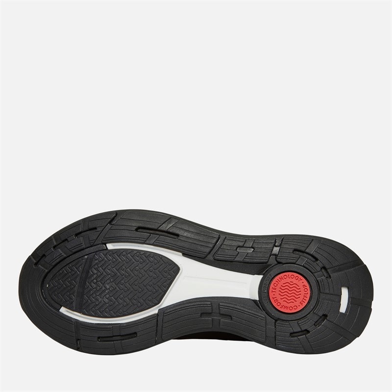 FitFlop Womens FF Runner Mesh Running Trainers Black - Image 2