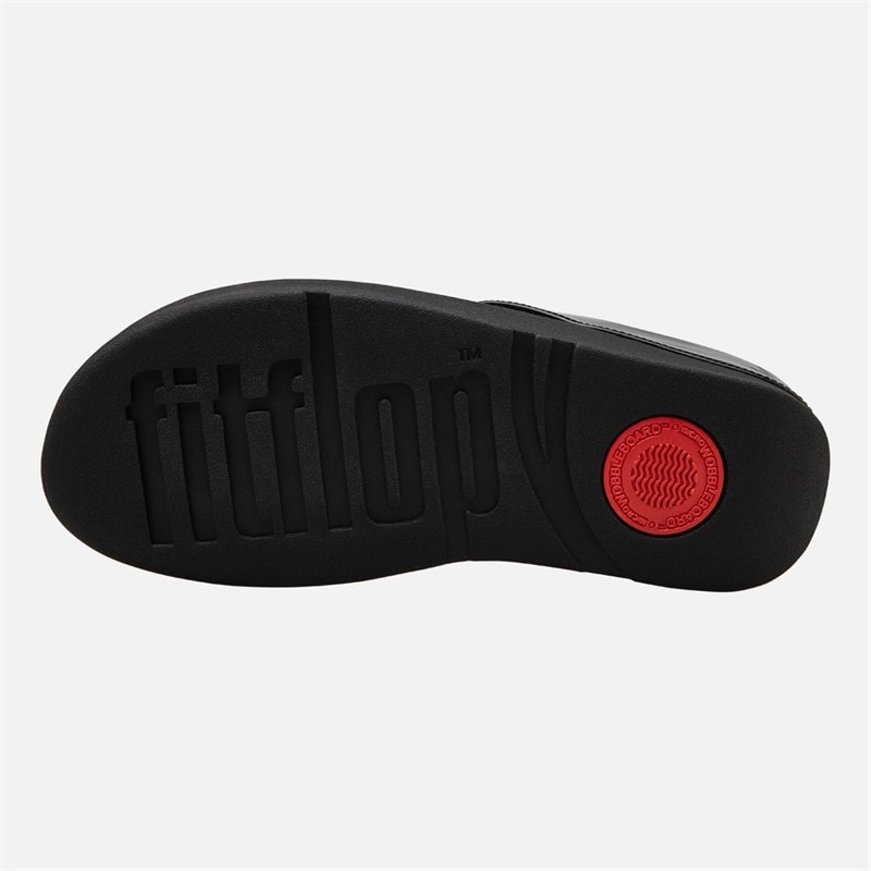 FitFlop Womens Florrie Toe Post Sandals Black - Image 2