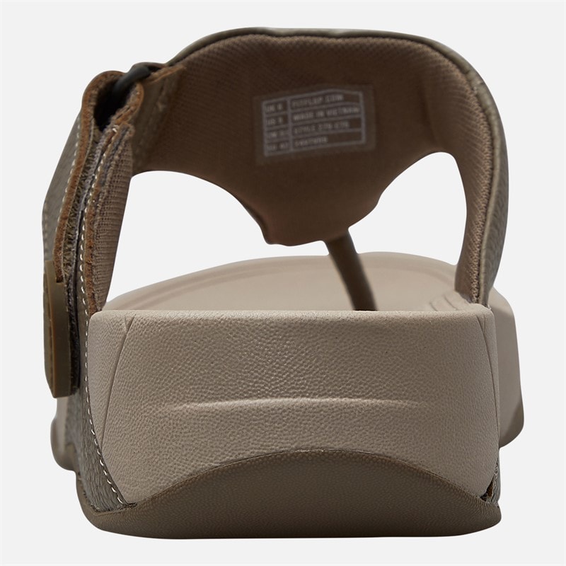 FitFlop Mens Trakk II Flip Flops Java Java - Image 3