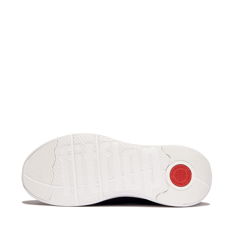 FitFlop Womens Super-q Knit Slip On Trainers Black - Image 5