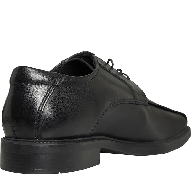 GEOX Mens Brandolf Tram Lace Formal Shoes Black - Image 5