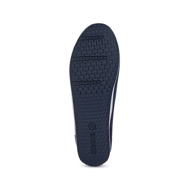 GEOX Womens Vega Moc Tassle Loafers Navy - Image 2