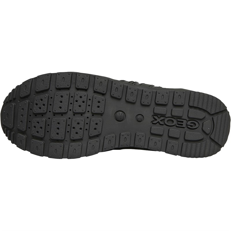 GEOX Junior Boys Pavel Double Strap Trainers Black - Image 2
