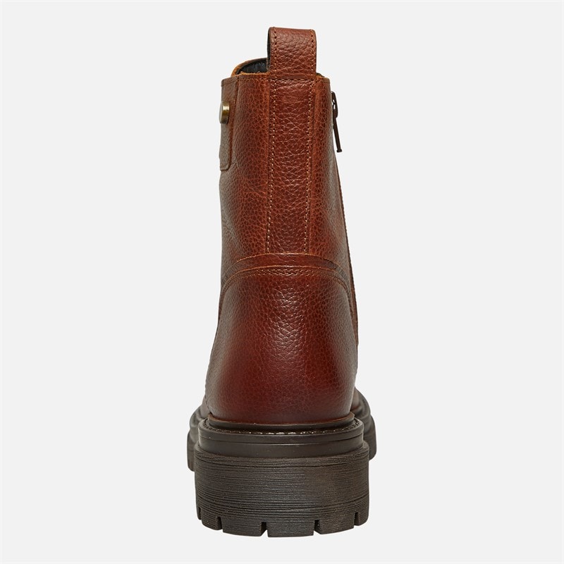 GEOX Womens Iridea Lace Up Boots Brown - Image 4