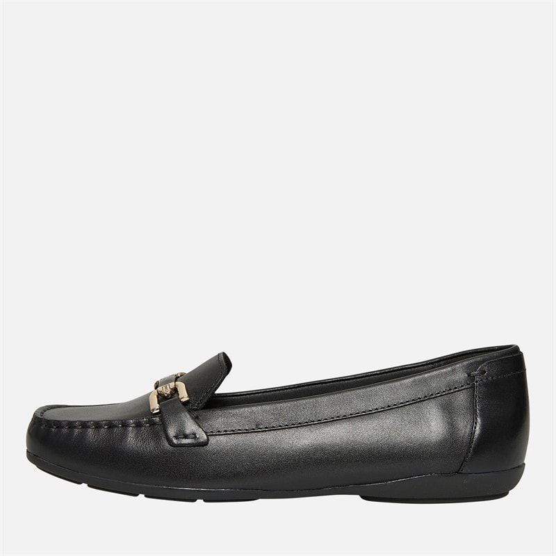 GEOX Womens Annytah Loafers Black - Image 2