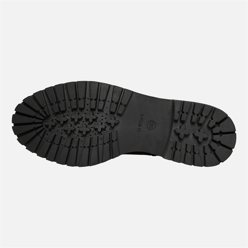 GEOX Womens Iridea Buckle Boots Black - Image 3