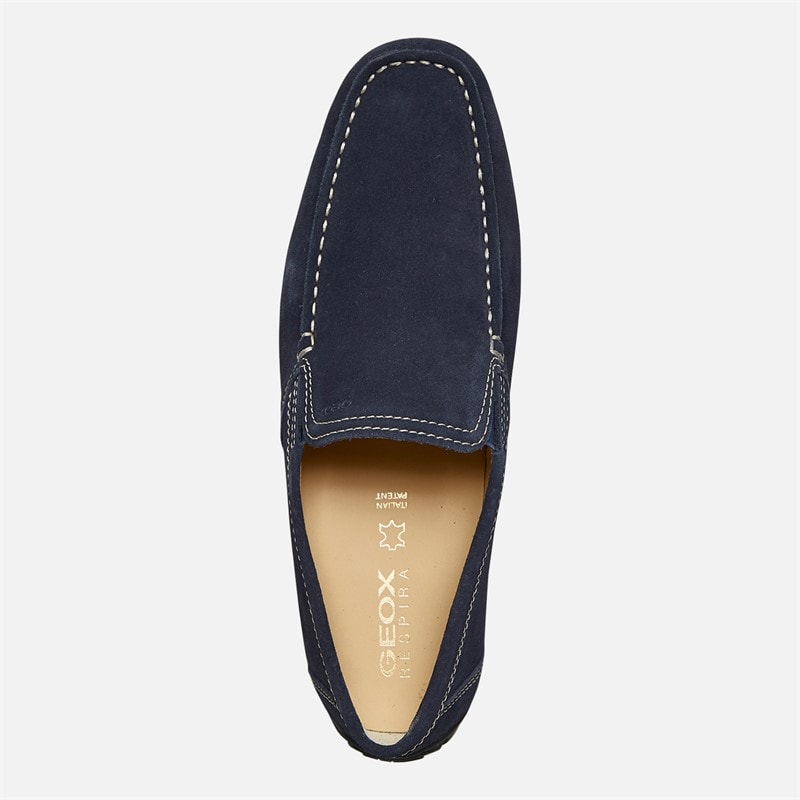 GEOX Mens Moner Loafers Blue - Image 4