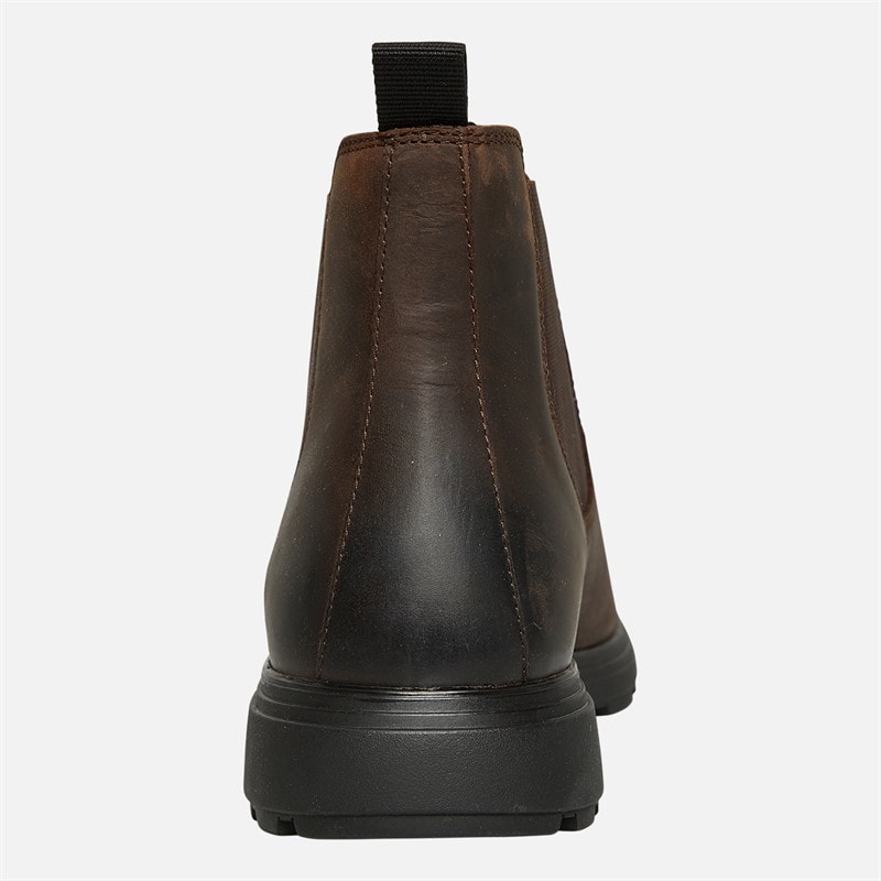 GEOX Mens Meiern Chelsea Boots Coffee - Image 3