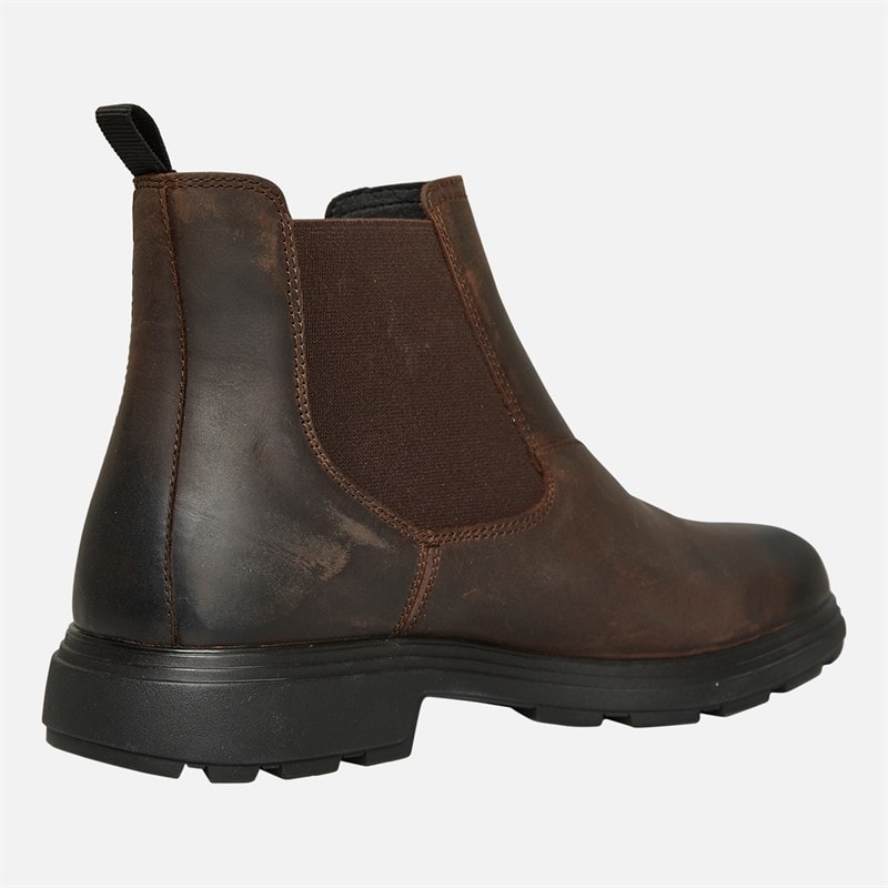 GEOX Mens Meiern Chelsea Boots Coffee - Image 5