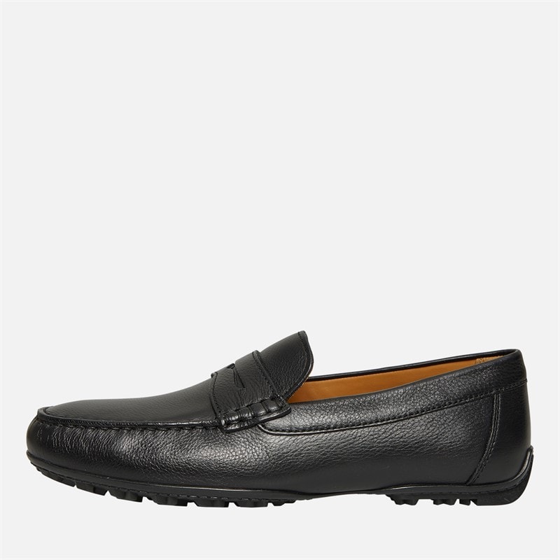 GEOX Mens Kosmopolis Loafers Black - Image 1