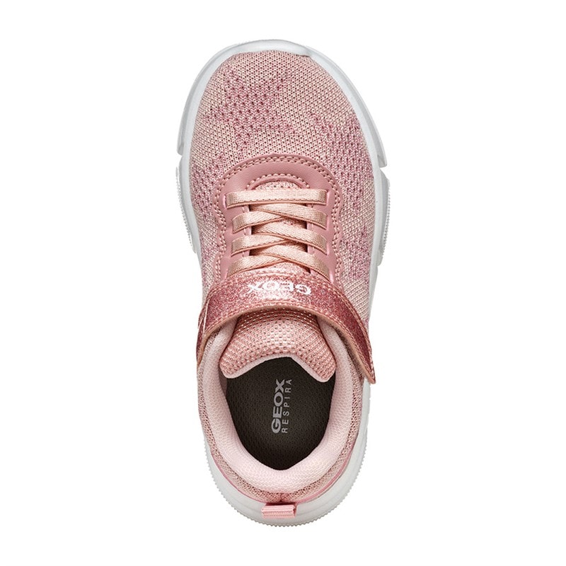 GEOX Girls Aril Single Strap Trainers Light Rose - Image 4