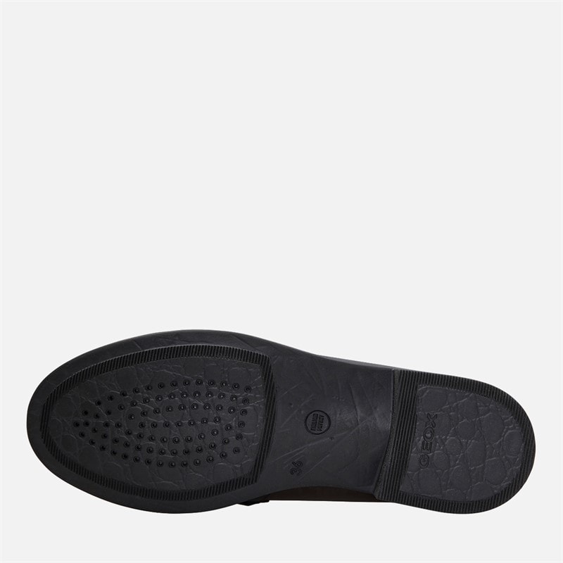 GEOX Girls Junior Agata Tassle Loafers Black - Image 2