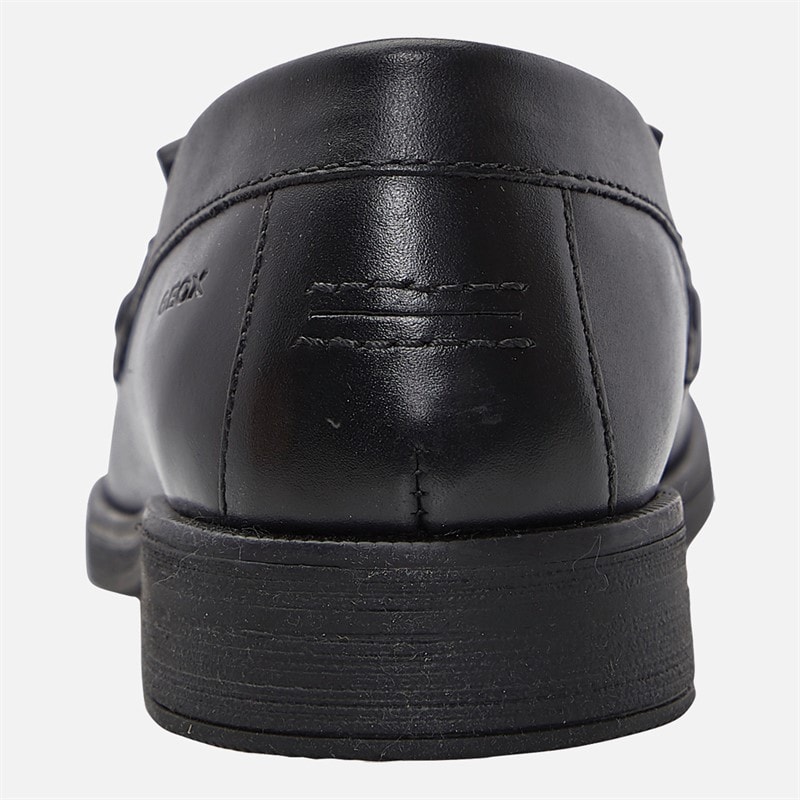 GEOX Girls Junior Agata Tassle Loafers Black - Image 3