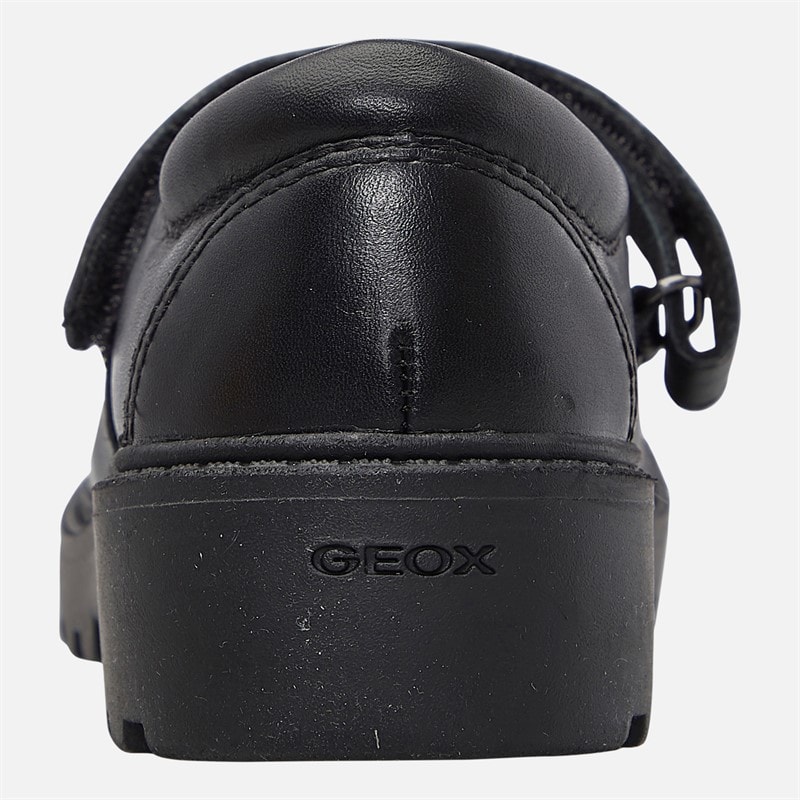GEOX Girls Casey Chunky Mary Jane Shoes Black - Image 3
