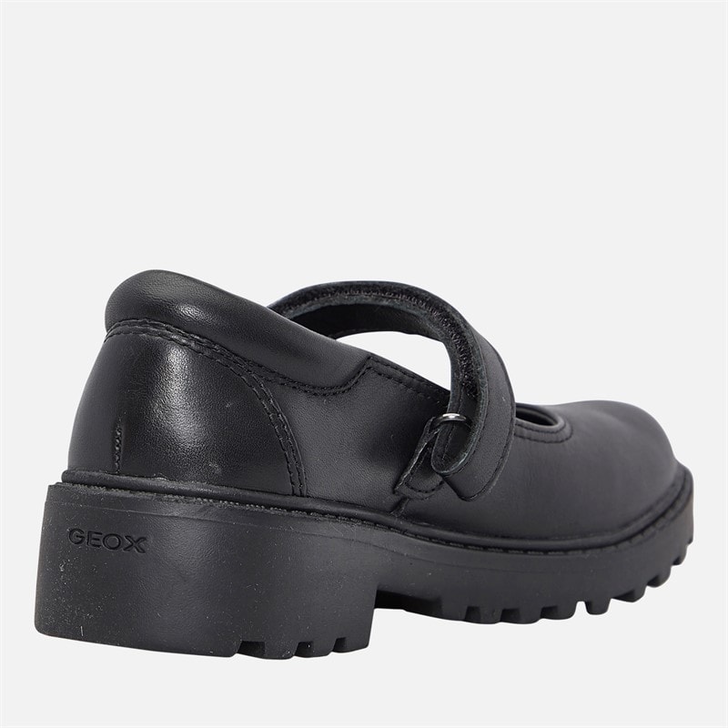 GEOX Girls Casey Chunky Mary Jane Shoes Black - Image 5
