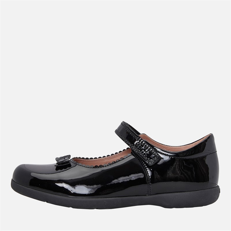 GEOX Junior Girls Naimara Mary Jane Bow Shoes Black