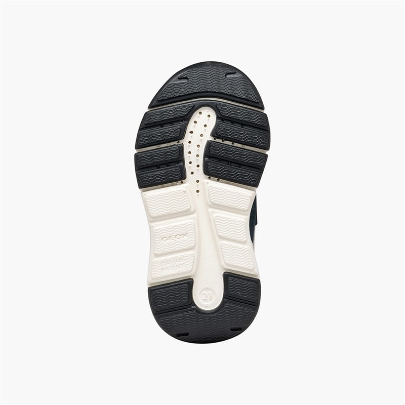 GEOX Infant Boys Flexyper Velcro Trainers Navy/Dark Sky - Image 2