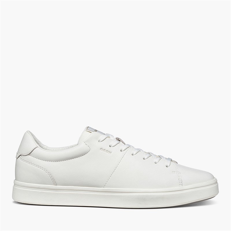 GEOX Mens Baltimoore Trainers White