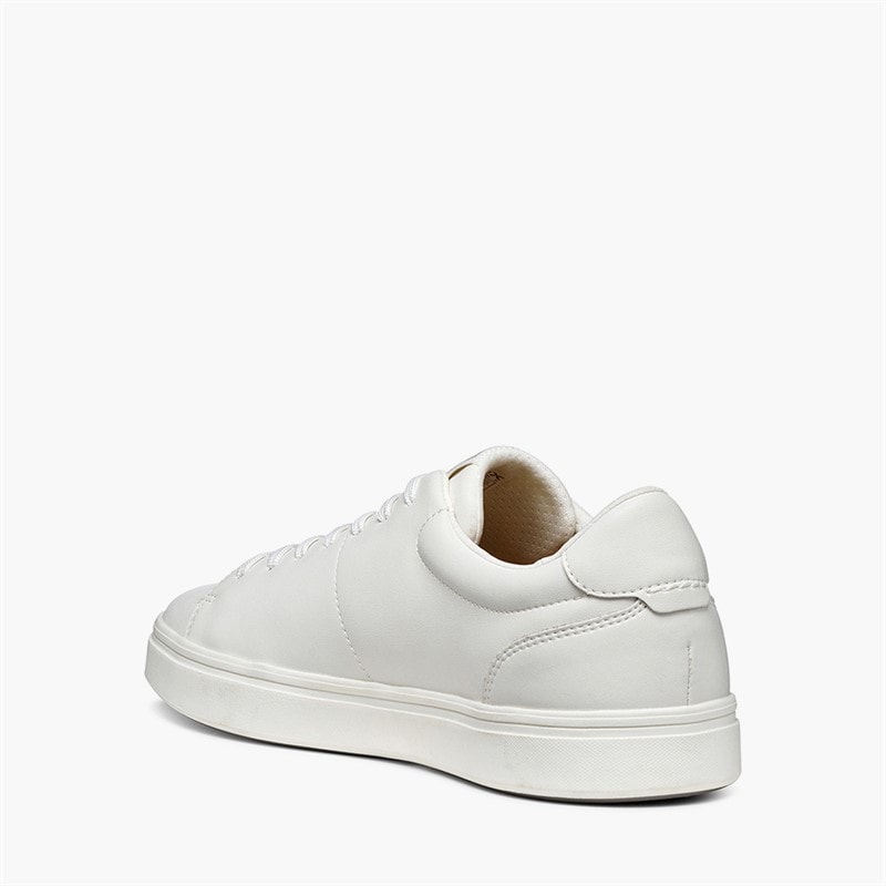 GEOX Mens Baltimoore Trainers White - Image 3