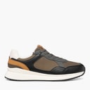 GEOX Mens Branthon Trainers Military/Black