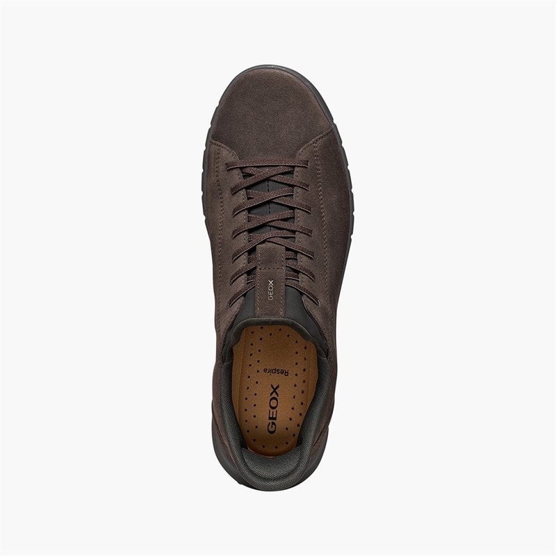 GEOX Mens Flextride Fast In Plus Trainers Chocolate - Image 4