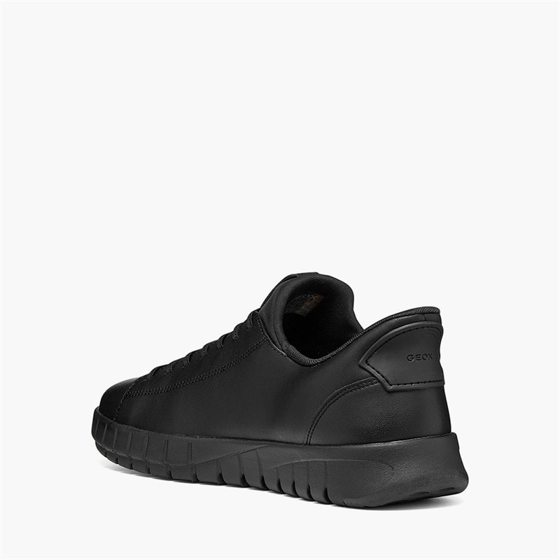 GEOX Mens Flextride Fast In Plus Trainers Black - Image 3