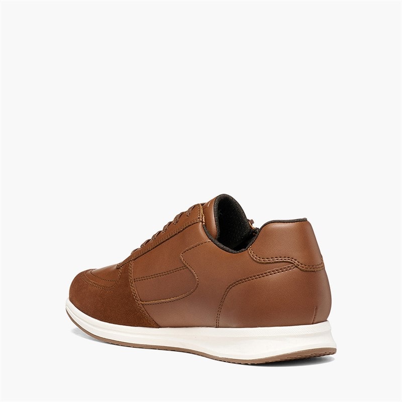 GEOX Mens Avery Trainers Cognac - Image 3
