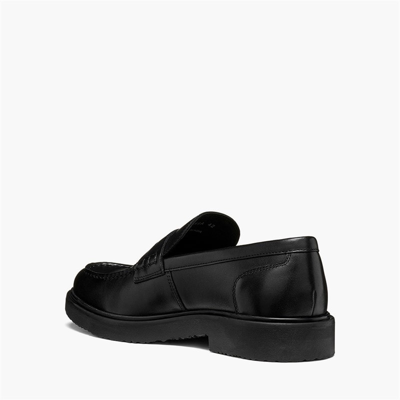 GEOX Mens Massimiano Loafers Black - Image 3