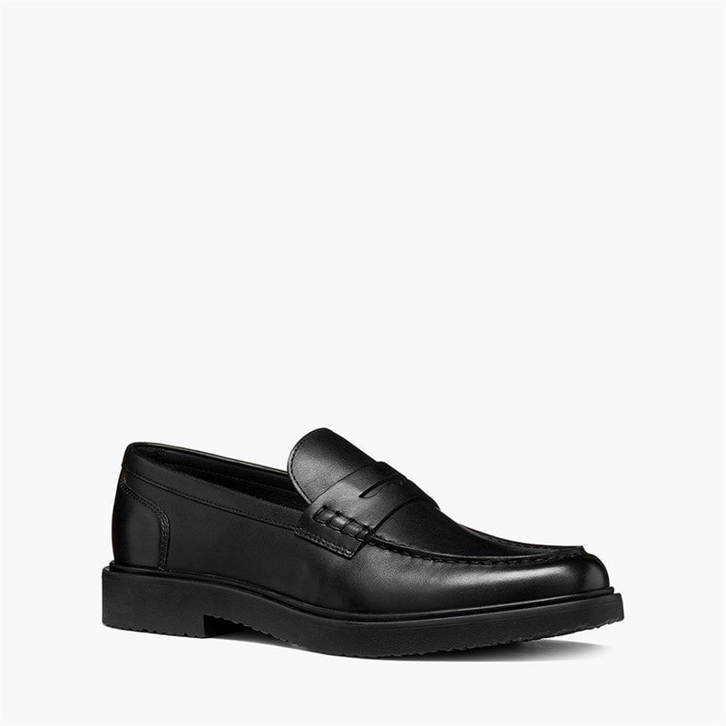 GEOX Mens Massimiano Loafers Black - Image 5