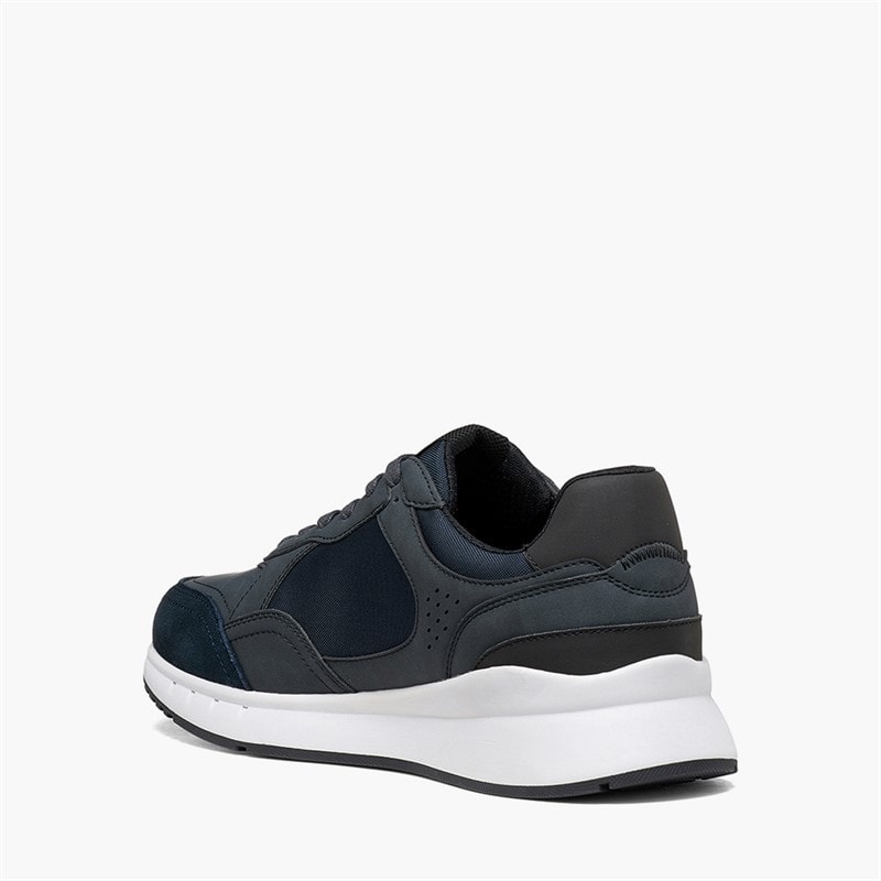 GEOX Mens Branthon Trainers Navy - Image 3