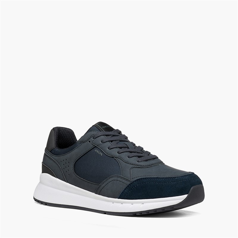 GEOX Mens Branthon Trainers Navy - Image 5