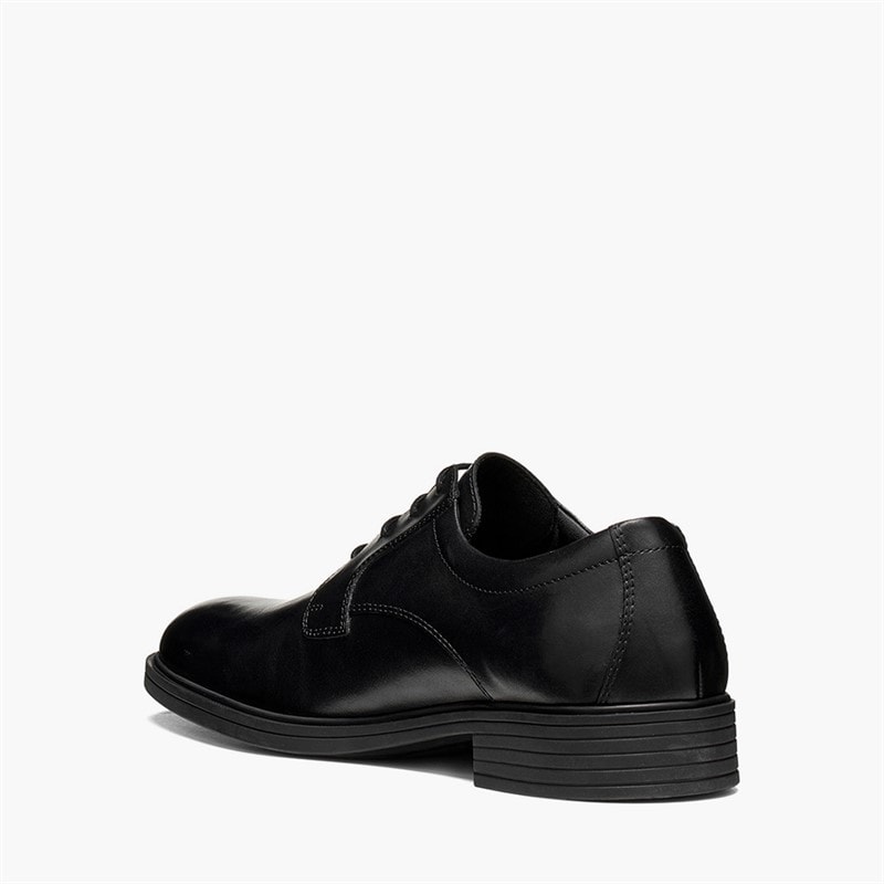 GEOX Mens Thorian Lace Up Shoes Black - Image 3