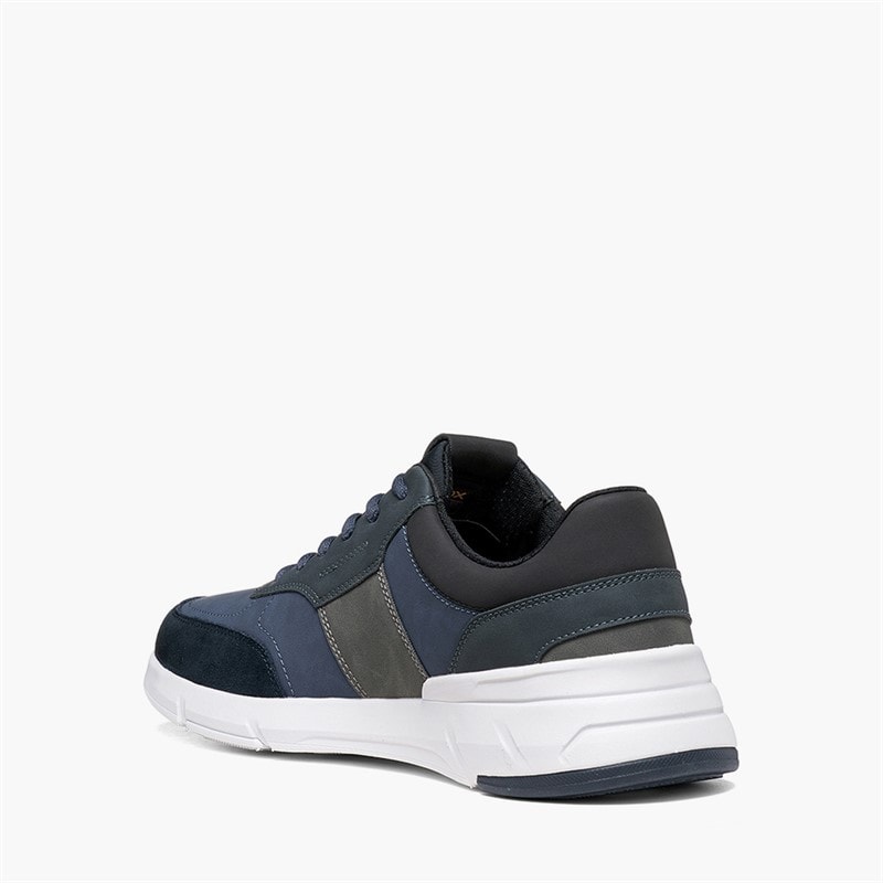 GEOX Mens Vittour Trainers Blue/Navy - Image 3