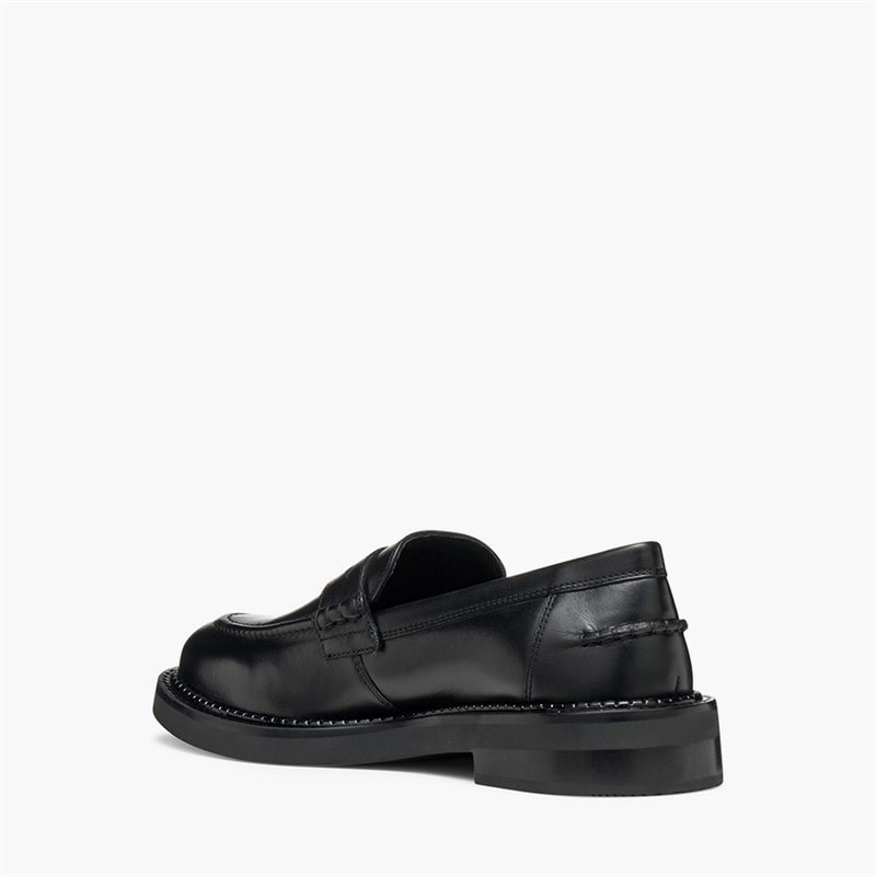 GEOX Womens Serilda Loafers Black - Image 3